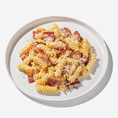 Паста Карбонара в Много лосося по цене 495