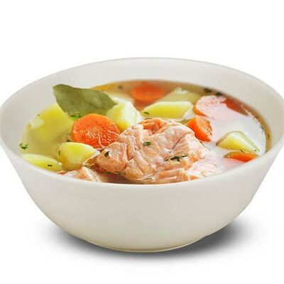 Уха из семги в Хинкали по цене 550 ₽