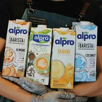 Альтернативное молоко Alpro в Coffee & Ko