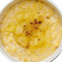 Пшённая каша с яблоком и корицей в Пекарня Konigsbacker