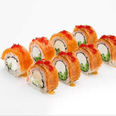 Опаленная Филадельфия с соусом манго в Докими по цене 817 ₽