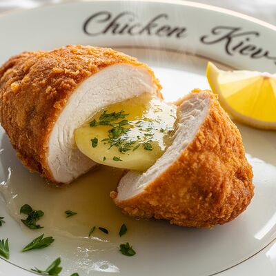 Котлета по-киевски в Фабрика-кухня ex. The Black Door по цене 15 р.