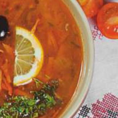 Солянка сборная мясная в Хуторок по цене 395 ₽