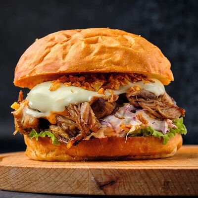 Бургер Белорусский парень в Mesto Burger по цене 500