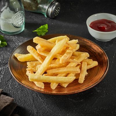 Картофель фри с сырным соусом в #наУГЛЯХ по цене 280 ₽