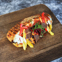 Логотип Шаурма Космос