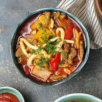 Суп Лагман в Двор Помидор