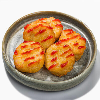 Наггетсы с кетчупом в Вкус и лосось по цене 320 ₽