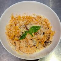 Паста с курицей и грибами в Паркофка