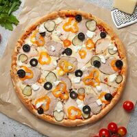 Папа Пицца на тонком тесте в Papa Pizza