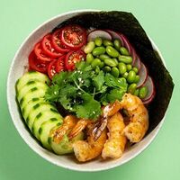 Поке с креветками классический в Bali Bowl