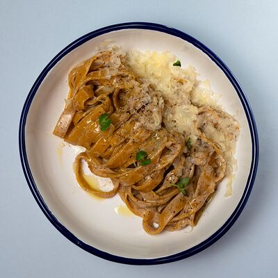 Спагетти Четыре сыра в Сидрерия по цене 590 ₽