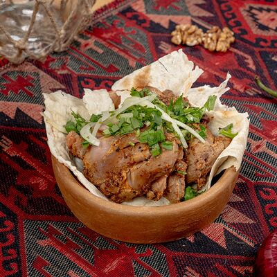 Шашлык куриныйв Хинкальная 63 по цене 490 ₽