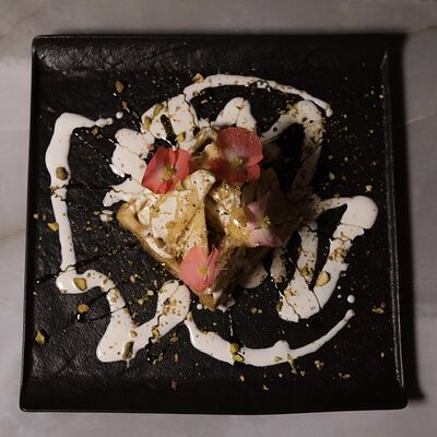 Вафля с грушей в Fjord по цене 520 ₽