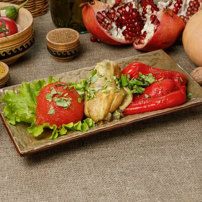 Овощи на углях в Шашлычный дворик по цене 400 ₽