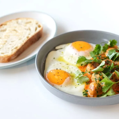 Глазунья в томате с митболами в Шаверма и Пельмень по цене 3090 ₽