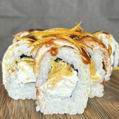 Ролл с угрём и апельсином в ГансРолл по цене 765 ₽