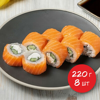 Ролл Филадельфия люкс в Я люблю суши по цене 919 ₽