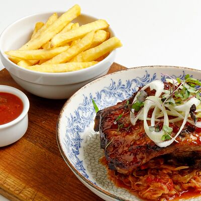 Свиные ребрышки в Эй, Джованни! по цене 805 ₽