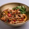 Удон с креветками и кальмаром в соусе том ям в Thai Food by Gaijin по цене 590