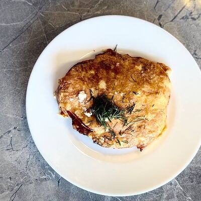 Отбивная из свинины с грибами в Восточный экспресс по цене 240 ₽