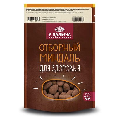 Миндаль в темном шоколаде с корицей в У Палыча. С пылу, с жару! по цене 754 ₽