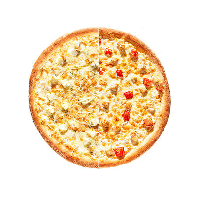 Пицца Четыре сыра и Цыпленок ранч в Алло! Пицца по цене 1279 ₽