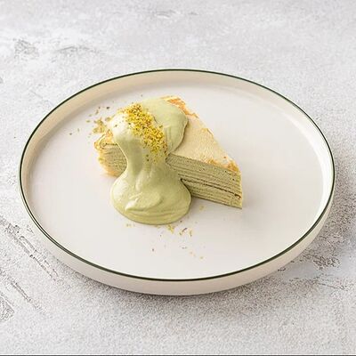 Блинный фисташковый торт в Шоколадница по цене 370 ₽