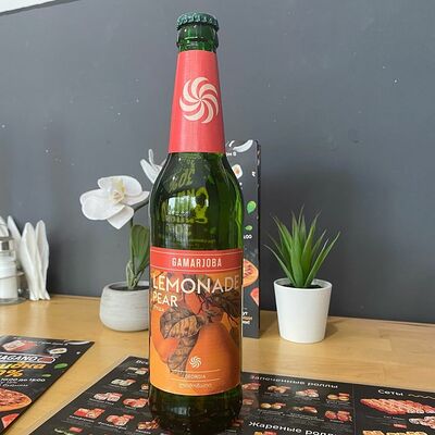Лимонад Gamarjoba груша в Ваби-Саби Халяль по цене 120