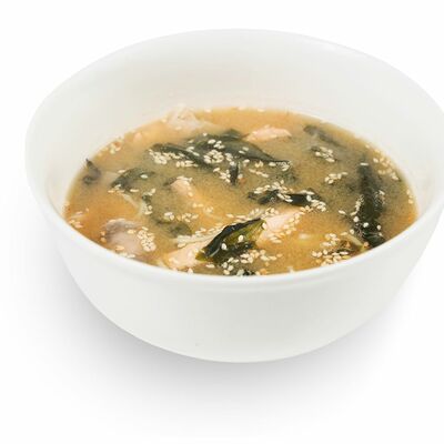 Мисо-суп с лососем в Лосось в Деле по цене 391 ₽