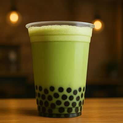 Матча Латте бабл-ти зеленая в ТоТо чай по цене 600 ₽