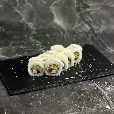 Цезарь ролл с курицей в ДАБЛ Роллы Пицца по цене 489 ₽