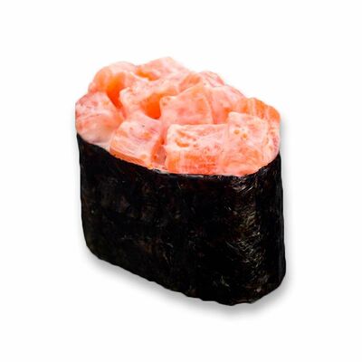 Гункан с лососем в Йоги Суши по цене 140 ₽