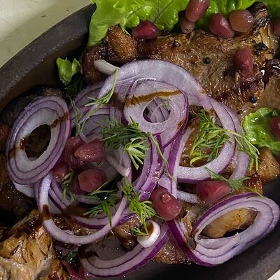 Шашлык из свинины в Чито-гврито по цене 550 ₽