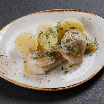 Малосол из осетрины с картофелемв Акватория по цене 1445 ₽