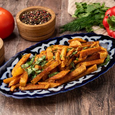 Картошка фри в Чайхана 24 по цене 319 ₽