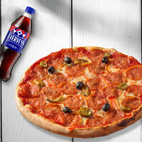 Пицца Перчини 32 см и Evervess-кола в Перчини