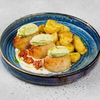 Котлетки из балтийского судакав Табаско