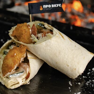 Шаурма с креветкойв Провкус по цене 480 ₽