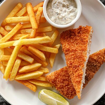 Фиш энд чипс в Молодость по цене 750 ₽