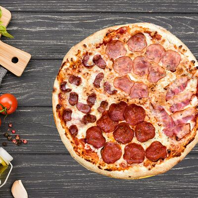 Четыре мяса в Pizza12 по цене 500 ₽