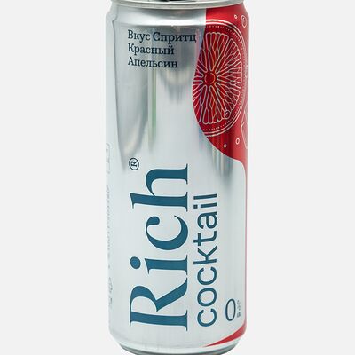 Rich коктейль красный апельсин в Кафе Безумно крутая шаурма по цене 160 ₽