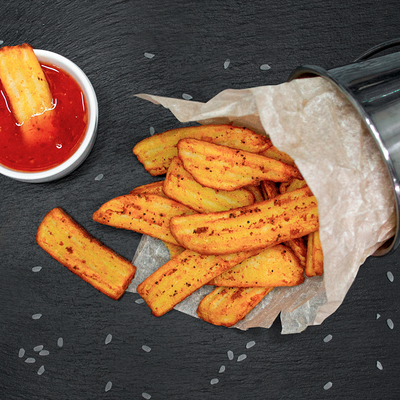 Картофельные стрипсы в HATIMAKI по цене 482 ₽