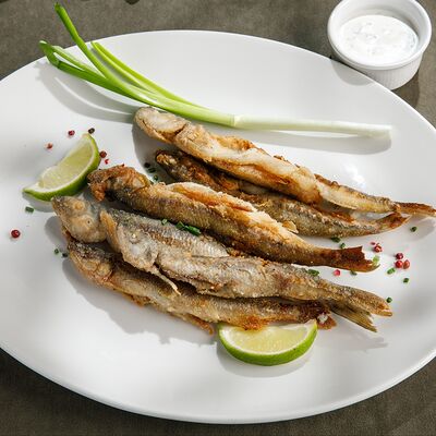 Корюшка жареная в ЛарисуВаннуХочу по цене 990