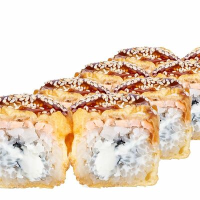 Горячий Ролл Филадельфия Темпура в SushiKent по цене 641 ₽