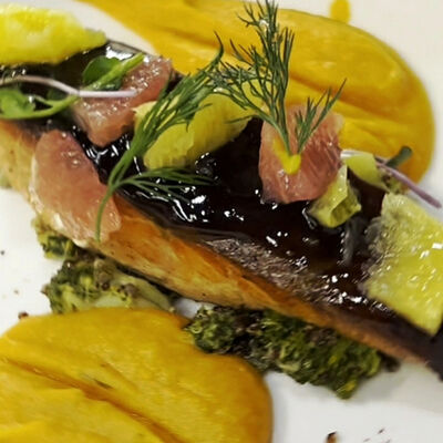 Лосось терияки с киноа в Чо? Капчо! по цене 1300