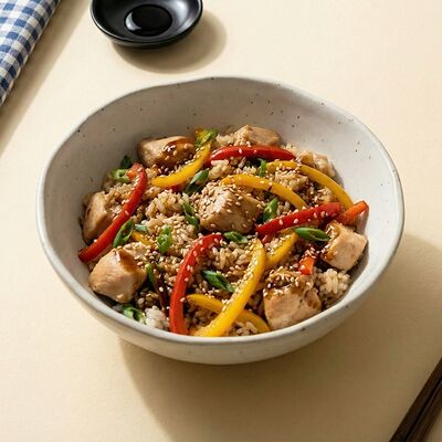 Тя-хан курица с овощами в Kasabi Wooo по цене 495 ₽