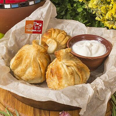 Хинкали с говядиной и Чеддером 3шт в Мушмула по цене 279