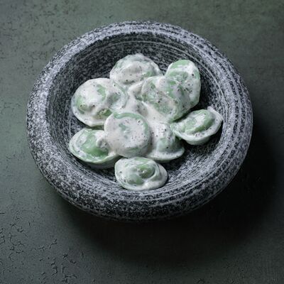 Пельмени с уткой в Павелецкие бани по цене 580 ₽