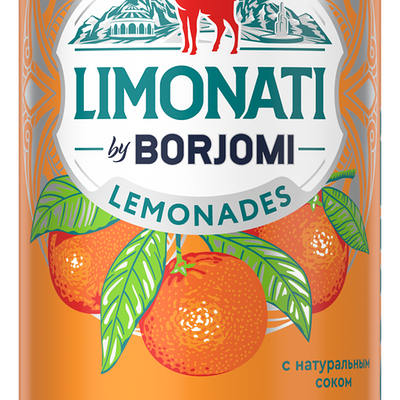 Лимонад Limonati by Borjomi мандарин с соком и минеральной водой в Мангал & Гриль по цене 250 ₽